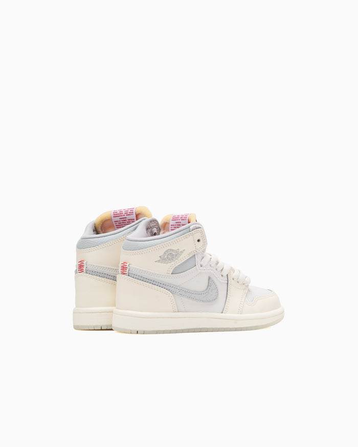 Sneakers Air Jordan 1 Retro High OG "Sail University Red" (PS) - IH4283-100