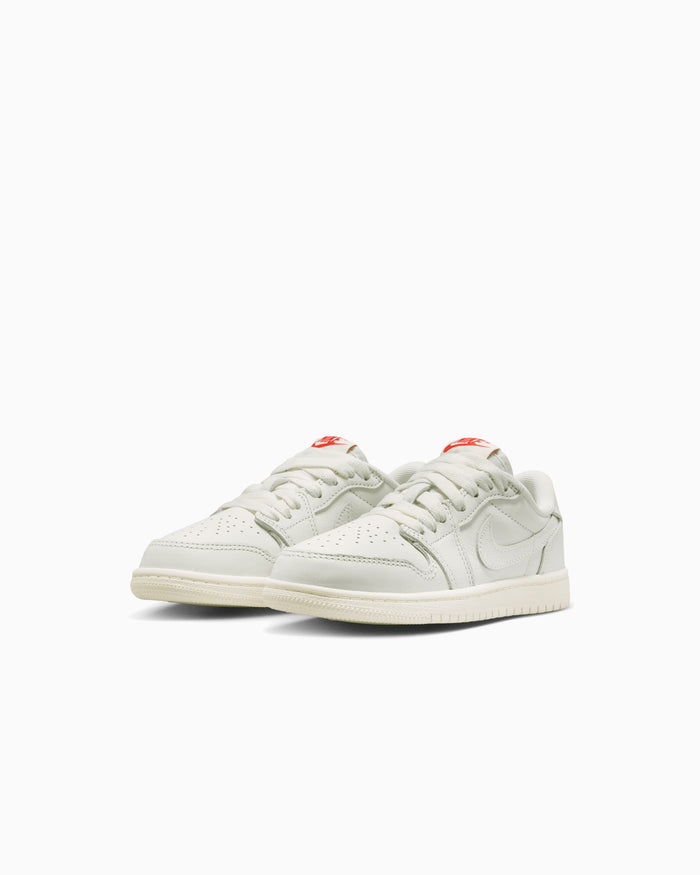 Sneakers Air Jordan 1 Retro Low OG "Sail and University Red" (PS) - HQ6996-100