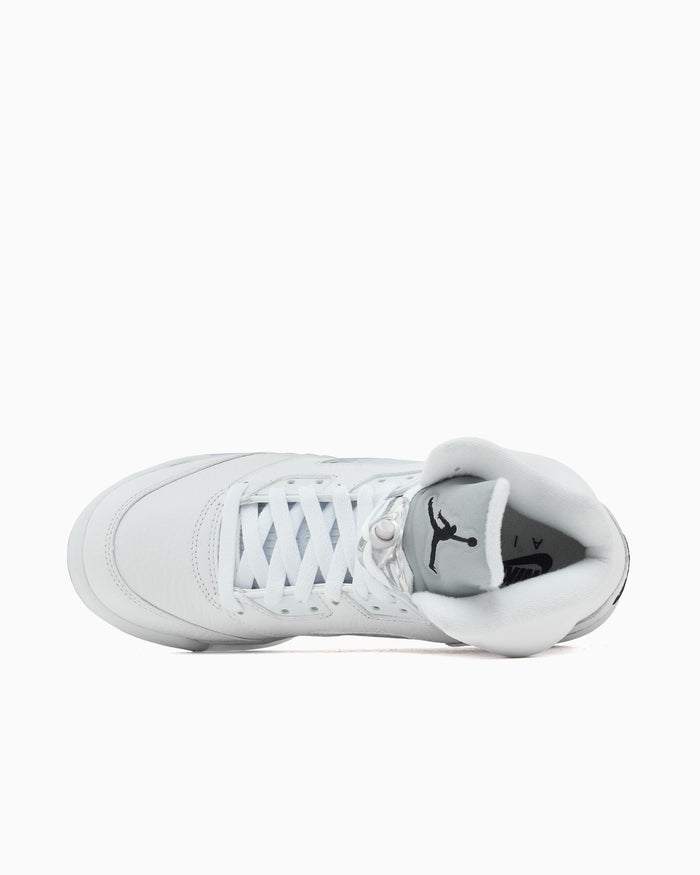 Sneakers Air Jordan 5 Retro OG "White Metallic" (GS) - HQ7980-103