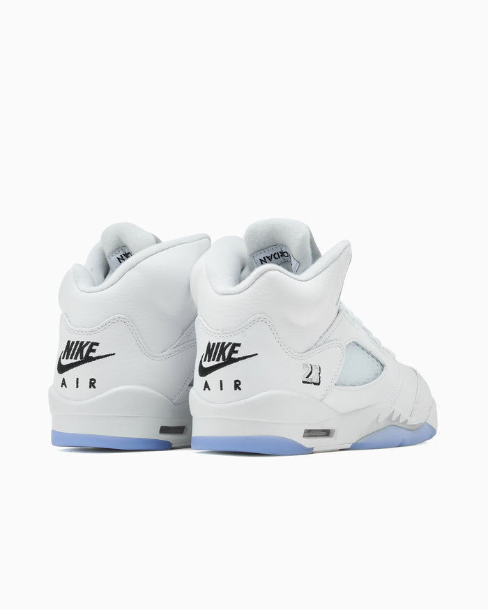 Sneakers Air Jordan 5 Retro OG "White Metallic" (GS) - HQ7980-103