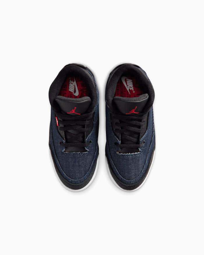Sneakers Air Jordan x Levi's 3 Retro "Indigo And Gym Red" (PS) - IQ8058-400