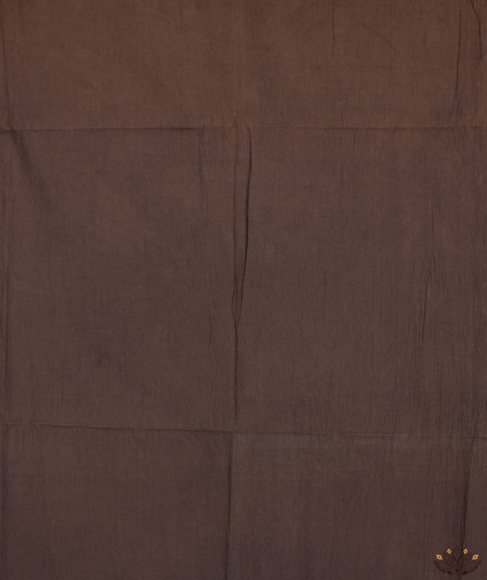 Ajrakh Barmer Applique Suit (three piece)