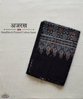 AJRAKH COTTON HAND BLOCK PRINTED SAREE