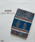 AJRAKH COTTON HAND BLOCK PRINTED SAREE