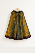 Ajrakh Handblock Printed Kali Skirt