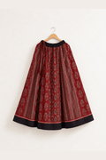Ajrakh Handblock Printed Kali Skirt
