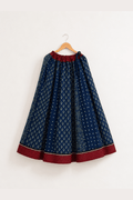 Ajrakh Handblock Printed Kali Skirt