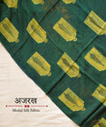 Ajrakh modal silk hand block printed yardage