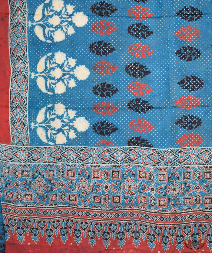 Ajrakh modal silk Two piece suit