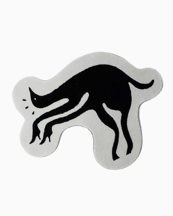 Decoration by Parra High Heel Gloves Rug - 56285-White
