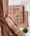 APPLIQUE COTTON SUITS