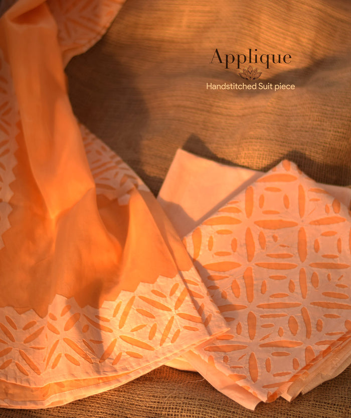 APPLIQUE COTTON SUITS