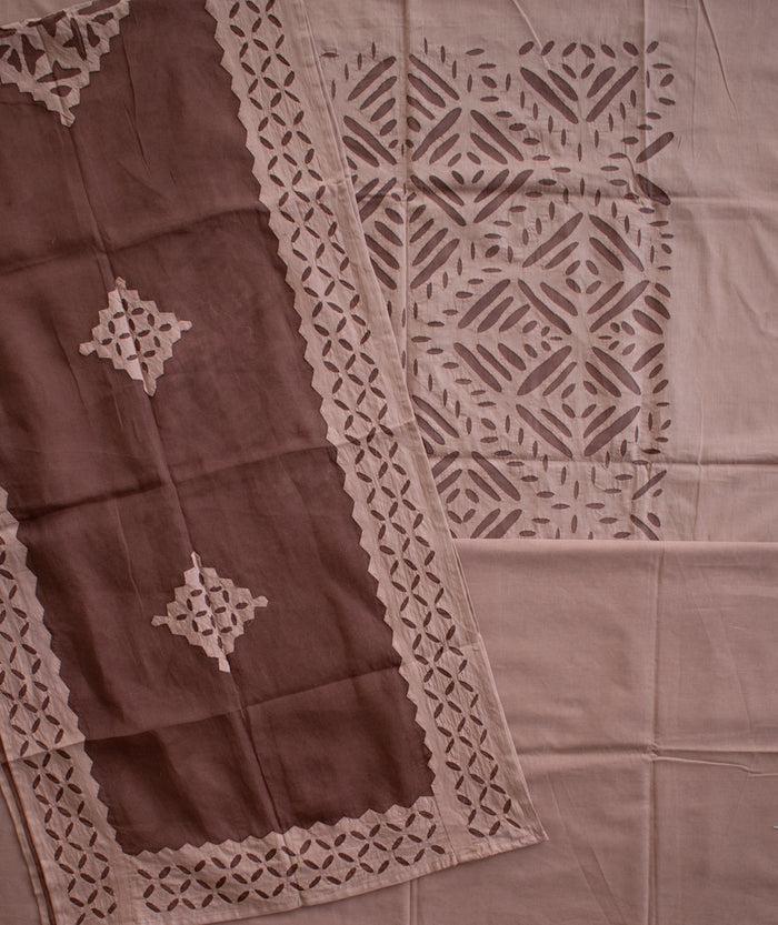 APPLIQUE COTTON SUITS