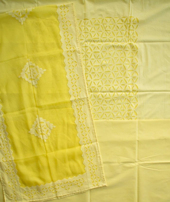 APPLIQUE COTTON SUITS