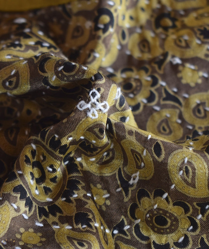 Applique Silk  Cushion cover (16*16 in)