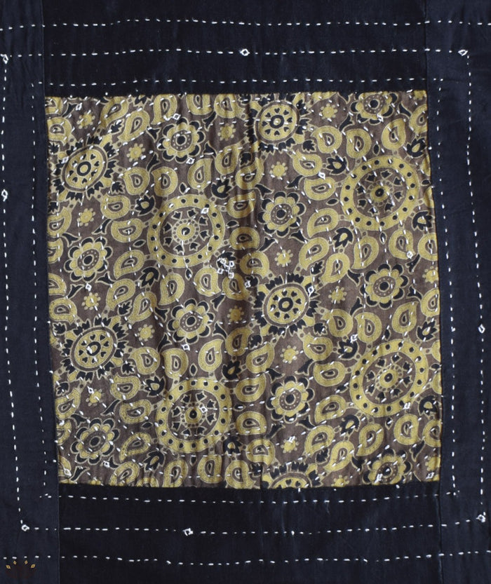 Applique Silk  Cushion cover (16*16 in)