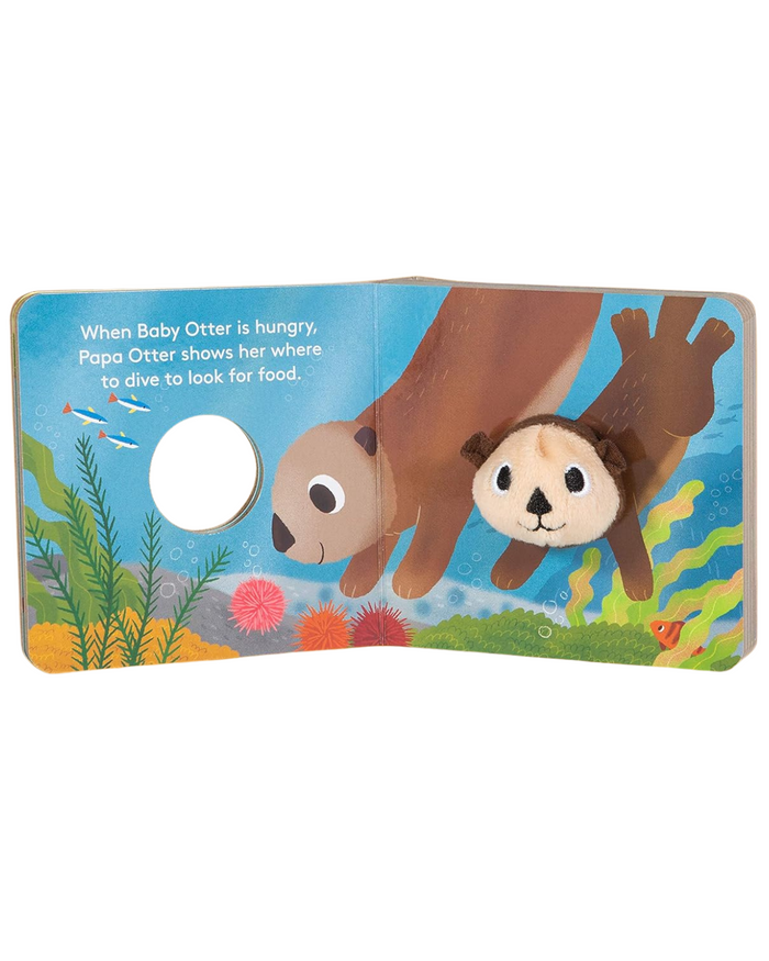 Baby Otter Finger Puppet Book
