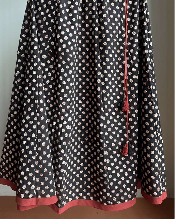 Bagru Handblock Printed Skirt