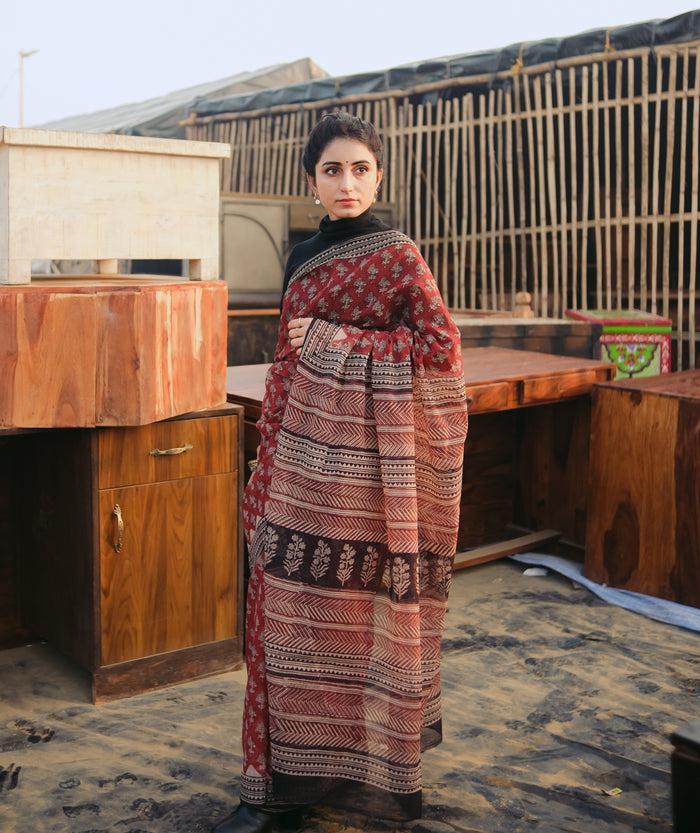 Bagru kota saree