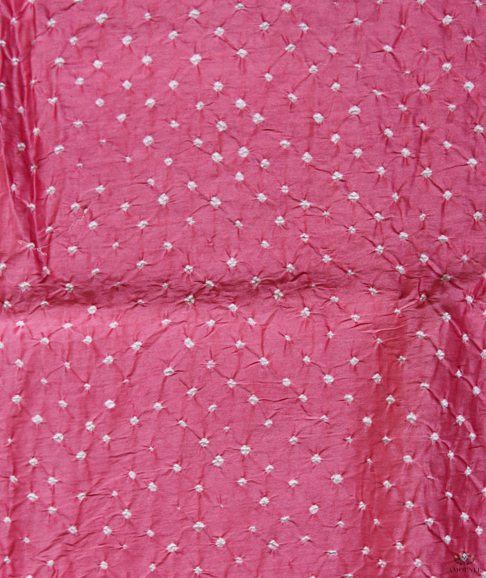 BANDHANI CHANDERI SILK SAREE