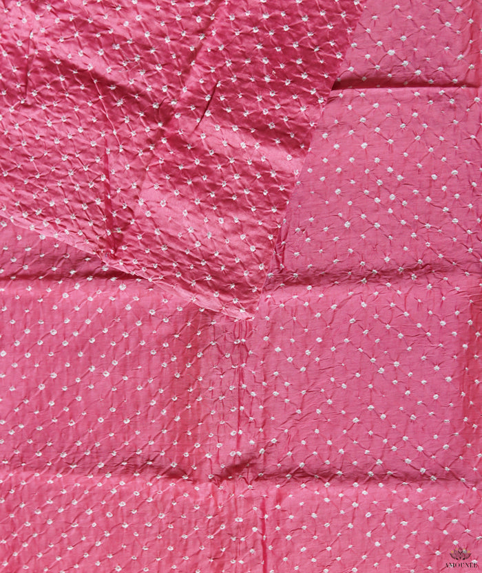 BANDHANI CHANDERI SILK SAREE