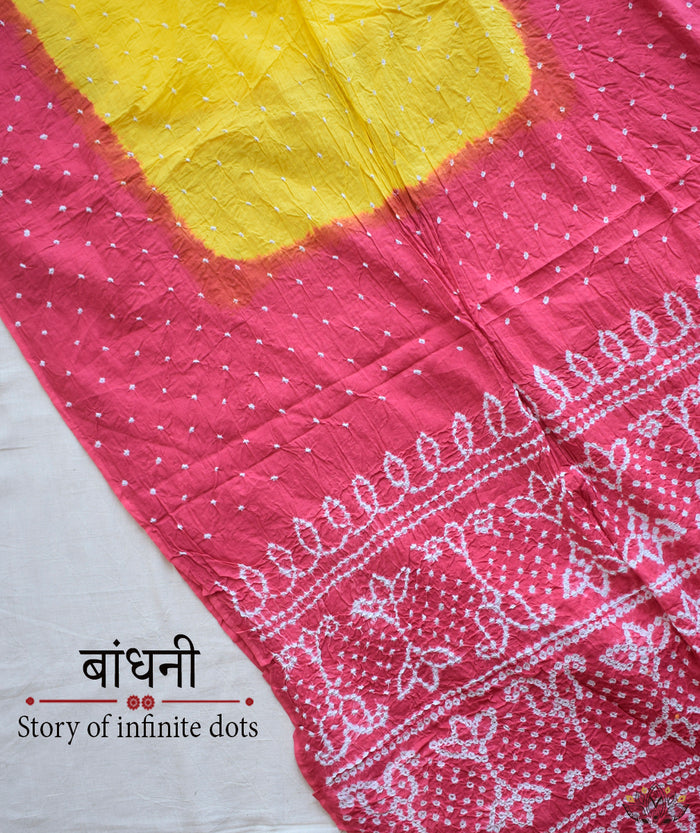 BANDHANI COTTON SAREE