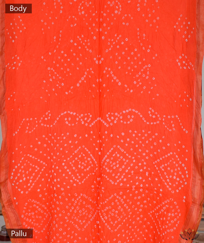 Bandhani Cotton Saree