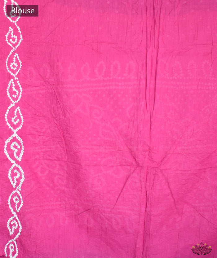 BANDHANI COTTON SAREE