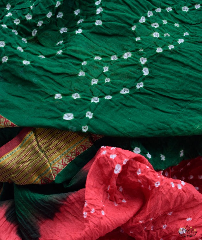 Bandhani Cotton Saree