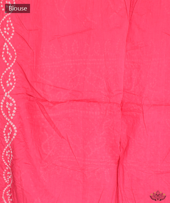 BANDHANI COTTON SAREE