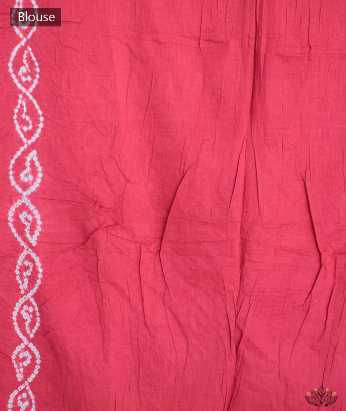 BANDHANI COTTON SAREE