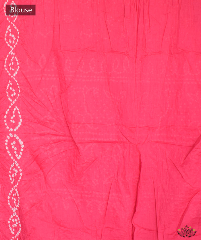 BANDHANI COTTON SAREE
