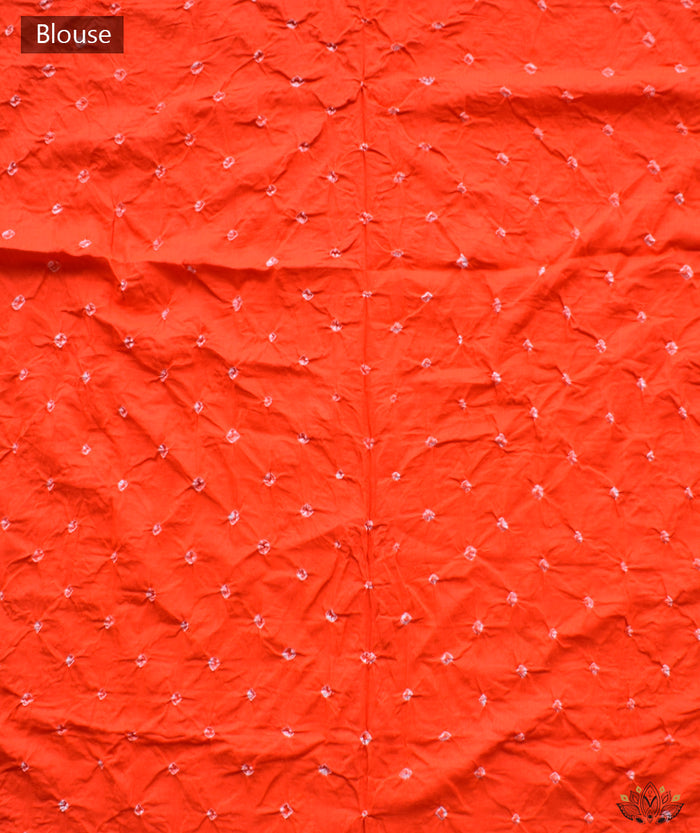 Bandhani Cotton Saree