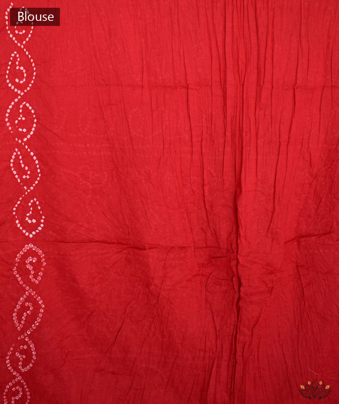 BANDHANI COTTON SAREE