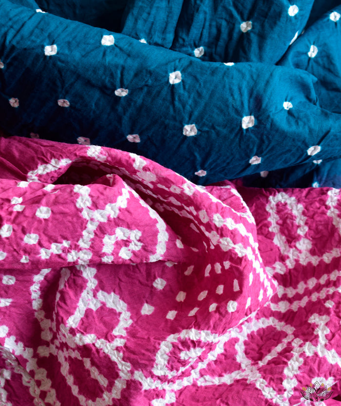 BANDHANI COTTON SAREE