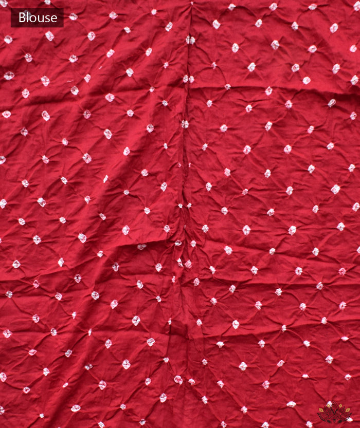 Bandhani Cotton Saree
