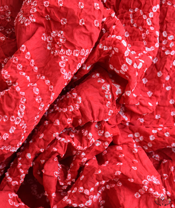 BANDHANI COTTON SAREE
