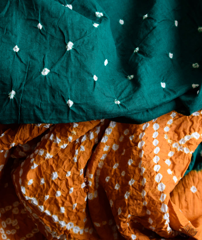 BANDHANI COTTON SAREE