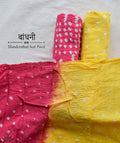 BANDHANI COTTON SUIT PIECE