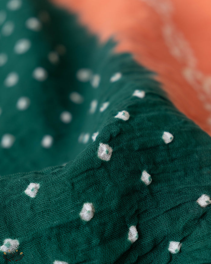 BANDHANI COTTON SUIT PIECE