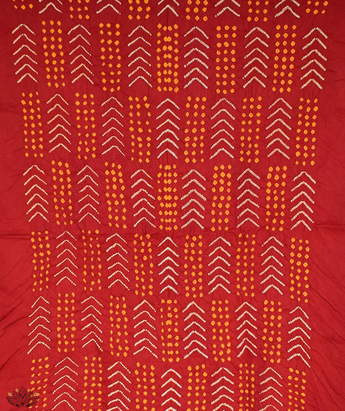 BANDHANI COTTON SUIT PIECE