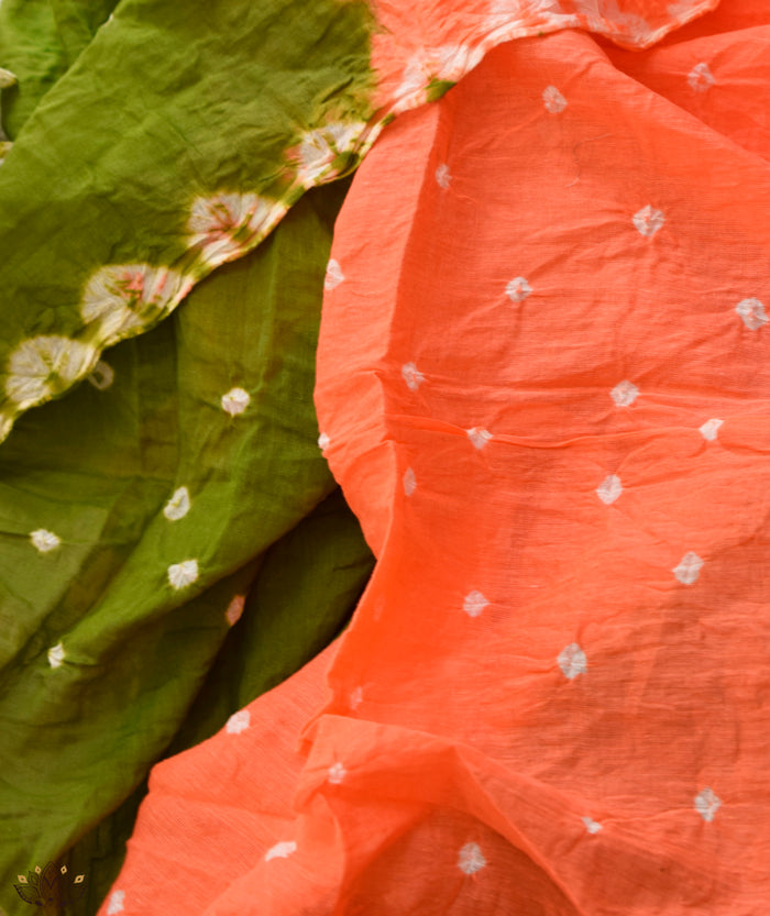 BANDHANI COTTON SUIT PIECE