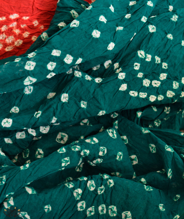 BANDHANI COTTON SUIT PIECE