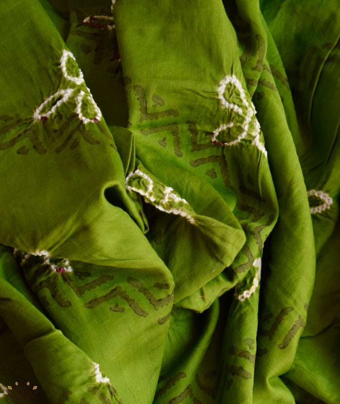 BANDHANI COTTON SUIT PIECE