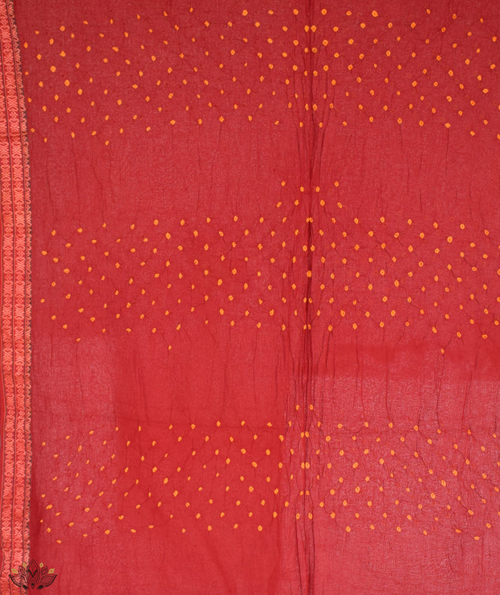BANDHANI COTTON SUIT PIECE