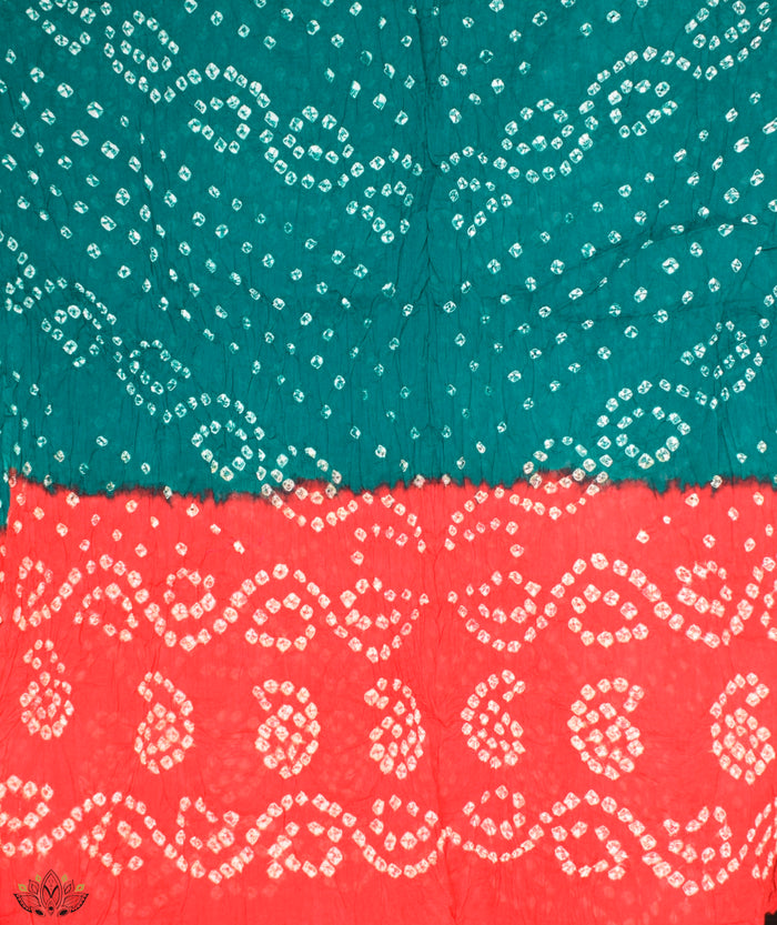 BANDHANI COTTON SUIT PIECE