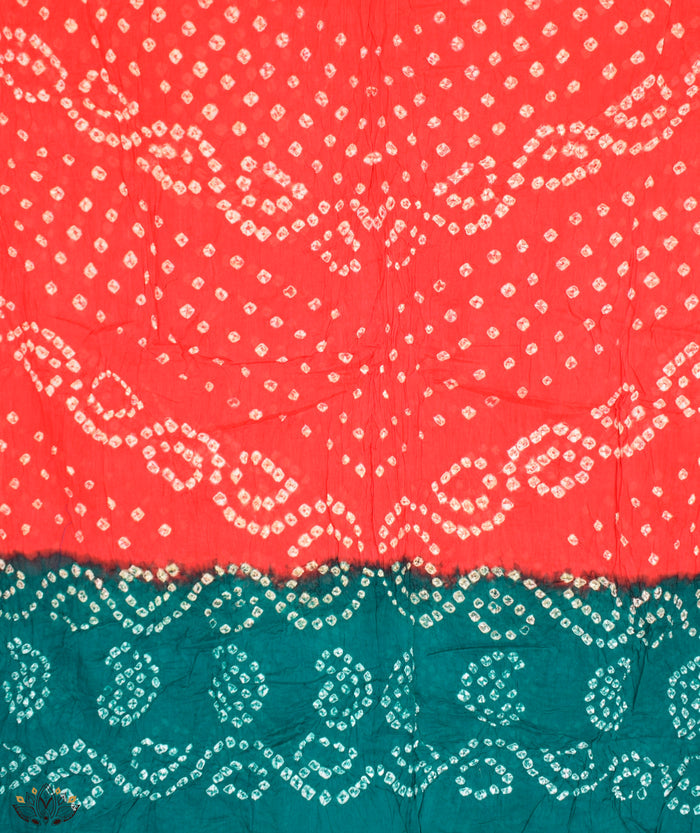 BANDHANI COTTON SUIT PIECE