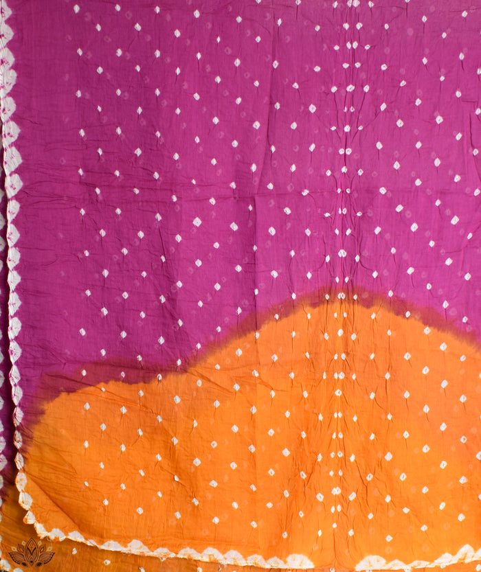 BANDHANI COTTON SUIT PIECE