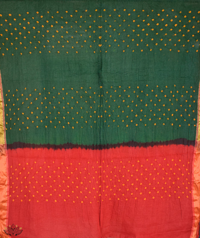 BANDHANI COTTON SUIT PIECE
