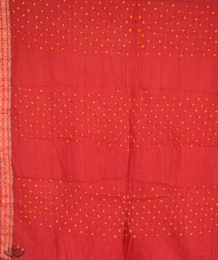 BANDHANI COTTON SUIT PIECE